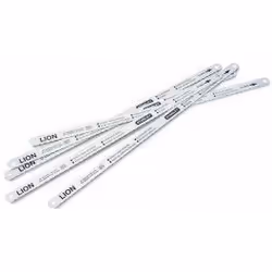 Lame de scie a métaux - carte 5 lames flexibles lion 8-10-12 dents - 0-15-801