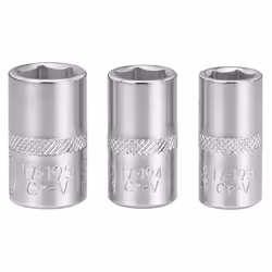 Jeu de clés à douille Stanley FMMT17091-0; 1/4''; 8-10 mm; 3  unités