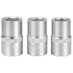 Jeu de clés à douille Stanley FMMT17093-0; 1/2'; 14-16 mm; 3 unités