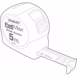 Stanley 0-33-720 mètre à ruban 5 m Synthétique ABS Multicolore - Vue supplémentaire 7