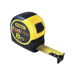 Stanley 0-33-728 mètre à ruban 8 m Synthétique ABS Multicolore