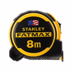 Stanley Fatmax Next Gen mètre à ruban 8 m Noir, Jaune