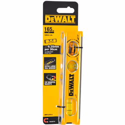 Niveau à bulle magnétique DeWalt DWHT42525; 165 mm