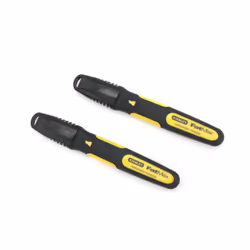 Stanley MARQUEURS NOIRS - POINTE LARGE BISEAUTEE - FATMAX