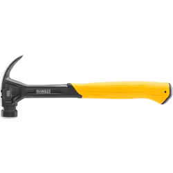 Marteau en acier de 454 g avec panne fendue. Conception équilibrée pour une frappe fluide. Fabriqué en acier monobloc pour un ...