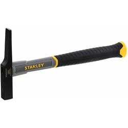 Stanley - Marteau d'électricien manche fibre de verre 200g - STHT0-51911 - Liaison epoxy de la tête