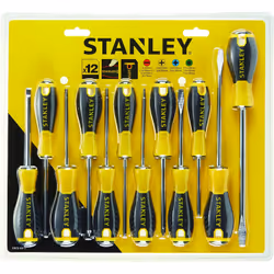 Ensemble de tournevis Stanley STHT0-60212; 12 unités
