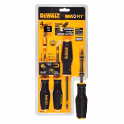 Ensemble de tournevis DeWalt DWHT62054; 4 unités