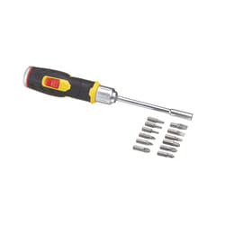 Stanley TOURNEVIS PORTE-EMBOUTS A CLIQUET MAXI S FATMAX + 12 EMBOUTS