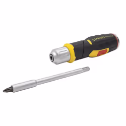 Stanley TOURNEVIS PORTE-EMBOUTS A CLIQUET MAXI S FATMAX + 12 EMBOUTS