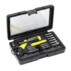 Stanley TOURNEVIS PORTE-EMBOUTS PISTOLET ARTICULE A CLIQUET - COFFRET 40PCS