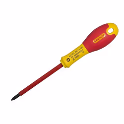 Tournevis manuel / ciseau Stanley FatMax VDE; PH0; 1000 V