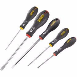 Tournevis Phillips plat larges STANLEY® FATMAX® jeu de 5 pièces