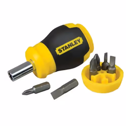 Tournevis manuel / ciseau Stanley 0-66-357 + tournevis Bit