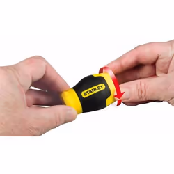 Tournevis manuel / ciseau Stanley 0-66-357 + tournevis Bit - Vue supplémentaire 4