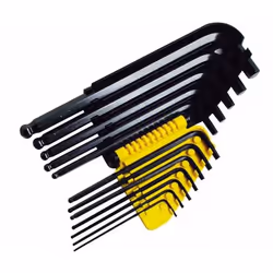 Clé hexagonale Stanley 0-69-257; 1/16''-3/8''; 12 unités