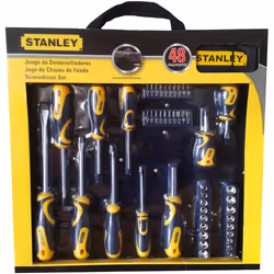 Ensemble de tournevis Stanley; 48 unités