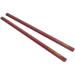 Stanley - Crayon de maçon corps rouge - 30 cm - 2 pièces - STHT0-72997