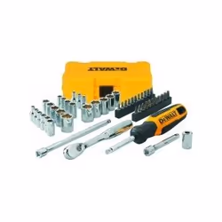 Jeu de douilles DeWalt DWMT81610; 1/4''; 50 unités