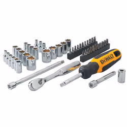 Jeu de douilles DeWalt DWMT81610; 1/4''; 50 unités