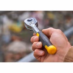 Stanley STMT82665-0 clé à cliquet 8,34 mm 1 pièce(s) Noir, Jaune 72