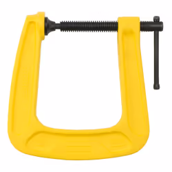 Stanley 0-83-033 serre-joints Collier en C 7,5 cm Noir, Jaune - Vue supplémentaire 4