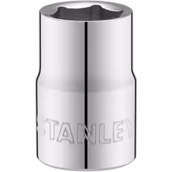 Douille 8 mm 6 pans 3/8'' STANLEY®DOUILLE 3/8" 6 PANS STANLEY® - 8 MM