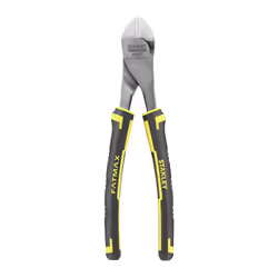 Stanley PINCE COUPANTE DIAGONALE DE MECANICIEN - FATMAX, Pinces coupantes diagonales, Noir, Jaune, 200 mm, 180 mm, 20 mm, 136 ...