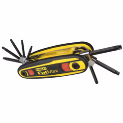 Stanley CLE MALE SUR SUPPORT VERROUILLABLE - JEU DE 8PCS FATMAX