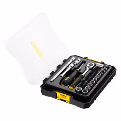 Stanley FATMAX FMMT98101-0, Acier, Noir, Métallique, Jaune, 37 outils
