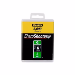 Agrafes Stanley; 6 mm; 5000 pcs .; TYP G