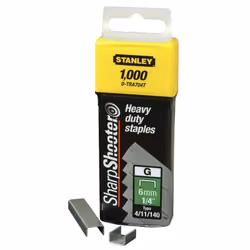 Stanley AGRAFES TYPE G - EN BOITE DE 1000PCS