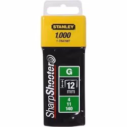 Boîte 1000 agrafes 12mm 1/2 type G 4/11/140 - 1-TRA708T