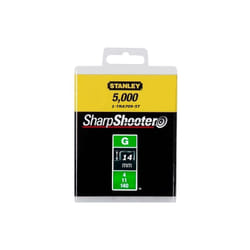 Agrafes Stanley; 14 mm; 5000 pcs .; type G galvanisé