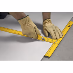Stanley EQUERRE EN T POUR PLAQUES DE PLATRE - METRIQUE