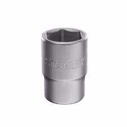 Clé à douille DIN 3124 Attaque 1/2 F Bouche hexagonale Finition chromée et satinée