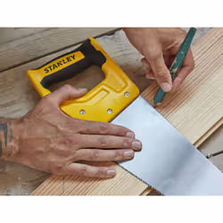 Scie manuelle Stanley SharpCut; 380 mm; pour le bois - Vue supplémentaire 5