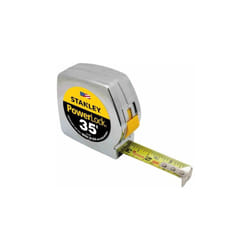 Stanley - Mètre ruban 5mx 25 m Impérial, Métrique ( Prix pour 1 )
