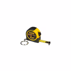 Mini Flexomètre 2m x 13mm avec porte-clés dans un récipient en plastique FMHT1-33856 Stanley Le Mini Flexomètre 2m x 13mm ave ...