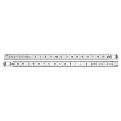 Stanley - Réglet acier inoxydable flexibl 1-35-522 20 cm x 13 mm