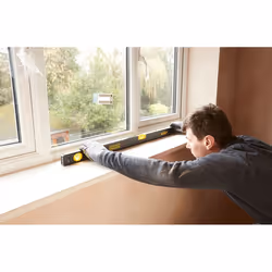 Stanley Fatmax Classic Pro niveau 1 m Noir, Jaune