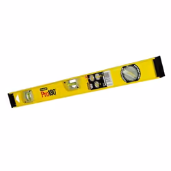 Black & Decker 1-42-921, Niveau de ligne, 0,8 m, Jaune, 1,5 mm/m, 59 mm, 280 g