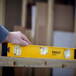 Stanley NIVEAU PROFILE I-BEAM 180 ALU AVEC FIOLE DE DÉCLIVITÉ