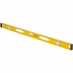 Niveau I Beam STANLEY® 180°, 40 cm. Structure profilée en t - précision : +/-1,5 mm/m - 3 fioles réversibles: 1 horizontale - ...