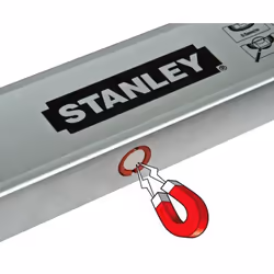 Stanley STHT1-43112 niveau 0,8 m Aluminium