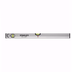 Niveau tubulaire magnétique Classic 150 cm STANLEY - STHT1-43115 - Alliage très résistant et léger, embouts antichocs souples ...