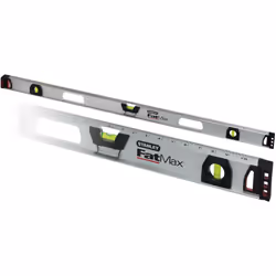 Description générale Le niveau à bulle magnétique Stanley FatMax I-Beam mesure 120 cm de long, conçu pour offrir précision et ...