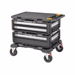 Optez pour le chariot TOUGHSYSTEM® DXL pour une organisation optimale sur vos chantiers Assurez-vous d'avoir assez d'espace d ...
