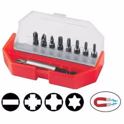 Embouts de vissage - jeu de 10pieces - 1-68-724