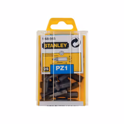 Peu de tournevis Stanley 1-68-945; PZ1; 1/4''; 25 unités